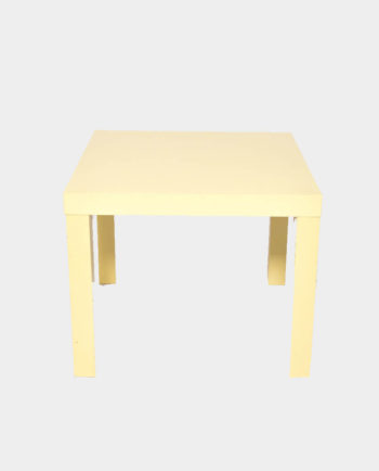 Yellow Side Table